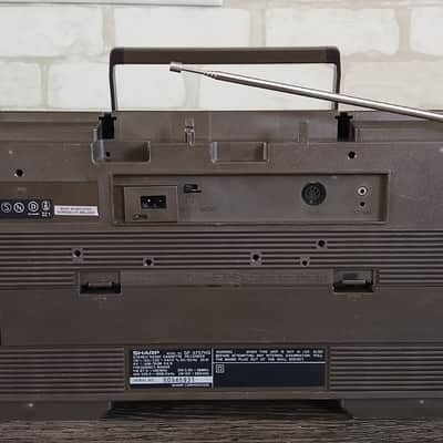 SHARP GF-5757 Rare Vintage Serviced Japan Cassette Deck Boombox Warranty image 9