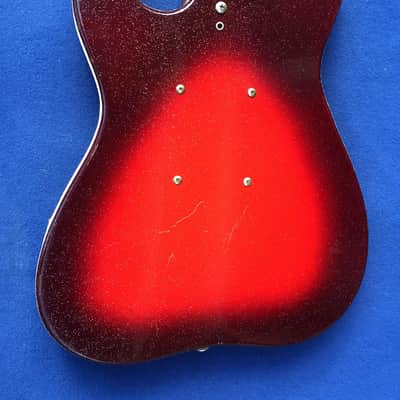 Silvertone 1457 1960 Red Sparkle image 12