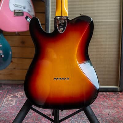 Fender American Vintage II 1975 Telecaster Deluxe Electric Guitar in 3 Colour Sunburst with Hardcase - (Pre-Owned) image 2