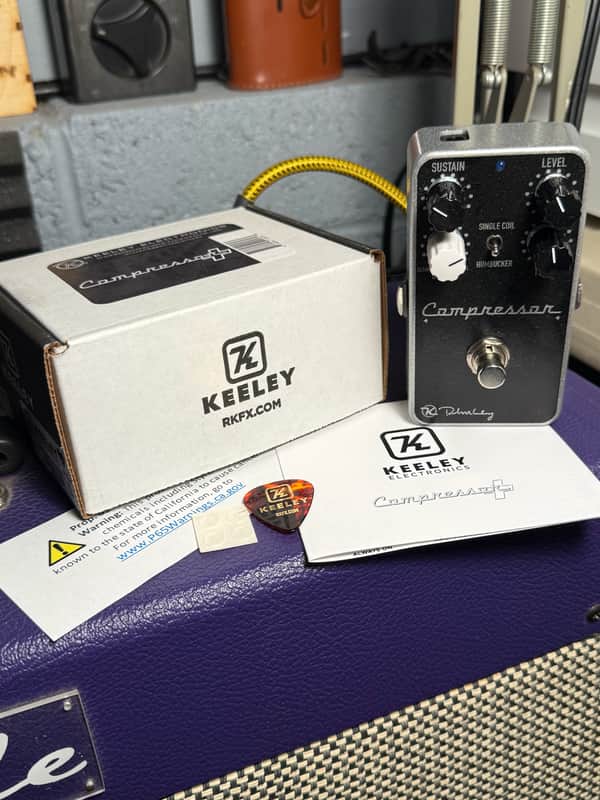 Keeley Compressor Plus 2017 - Present - Black image 1