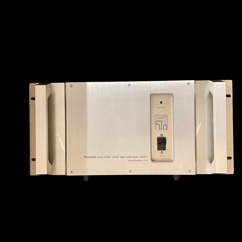 Fantastic Threshold S/300 Stasis Linear State Power Amplifier - Nelson Pass Masterpiece