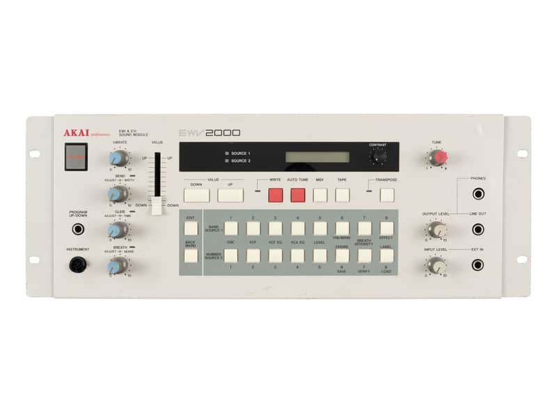 Akai EWV2000 EWI / EVI Sound Module image 1