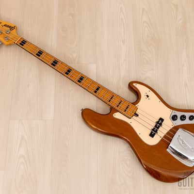 1974 Greco JB-550 Vintage Jazz Bass Mahogany w/ Power Booster
