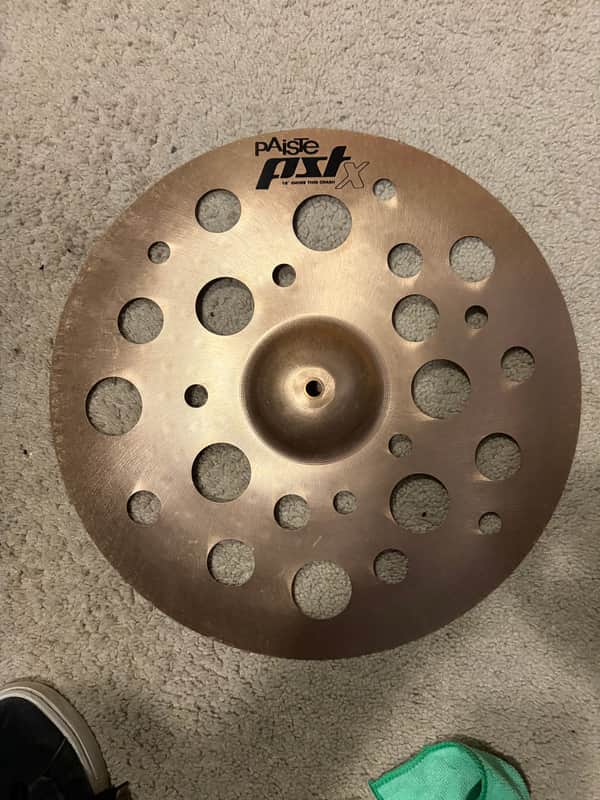 Paiste 18" PST X Swiss Thin Crash Cymbal 2015 - Present - Traditional image 1