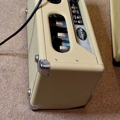 Marsh Blondie 6l6 Bassman Blonde Brownface 2x12 Jensen P12Q Alnico Vintage image 13