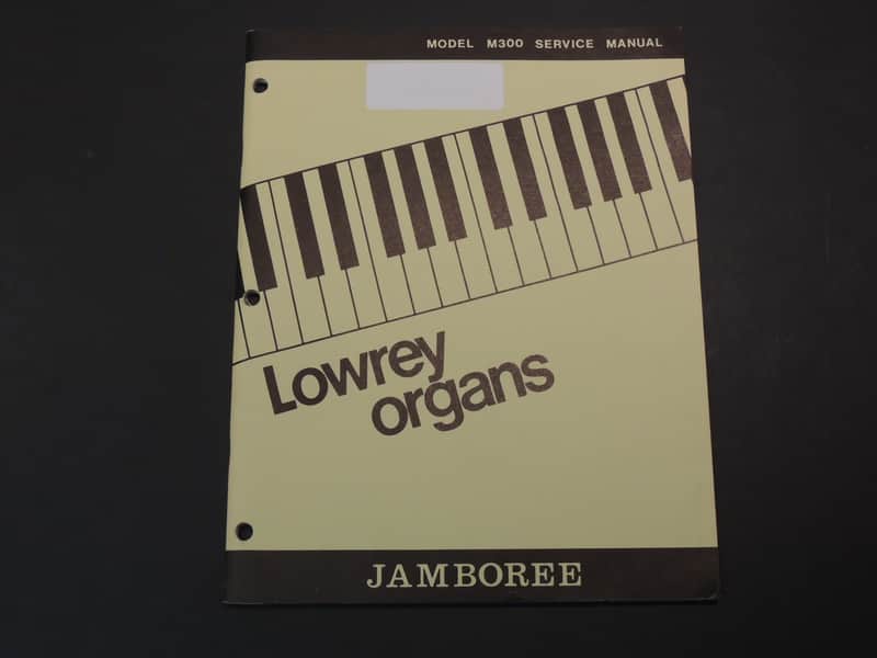 Lowrey Model M300 Service Manual