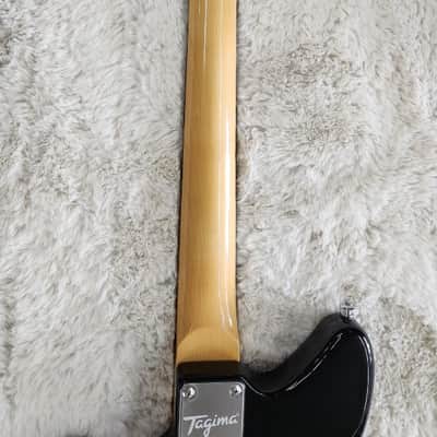 Tagima TW61 BK-DF/TT Offset Electric Guitar w/P90s, Black - B stock - Jazz Mastr image 7
