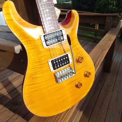 1996 PRS Custom 24 - Santana Yellow, '10' Top, excellent condition image 18