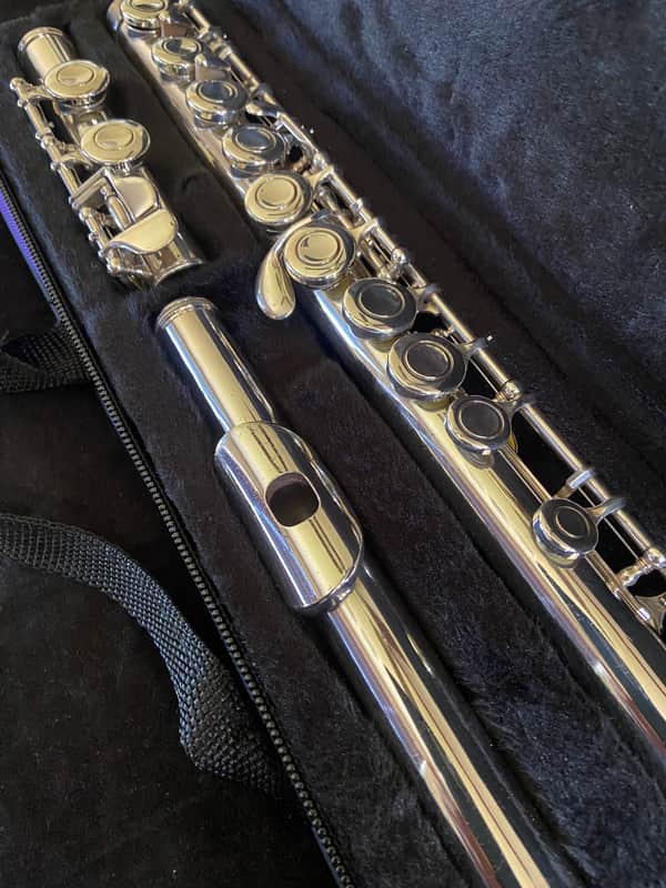 Yamaha 225S Flute Closed Hole Offset G C Foot image 1