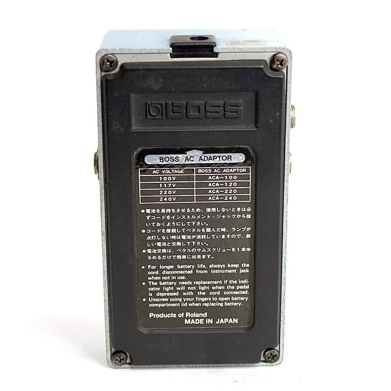 Boss BF-2 Flanger 1980-1984 (Black Label) Made In Japan | Reverb