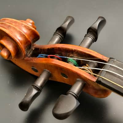 Antique violin. Bohuslav Lanter. Bohuslav Lantner 1910 - Natural Varnish image 7