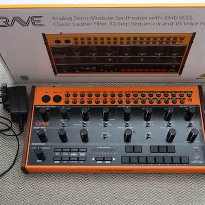 Behringer Crave Analog Semi-Modular Synthesizer 2019 - Present - Orange