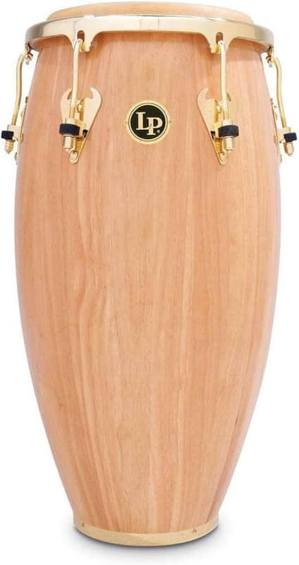 Latin Percussion LP Matador 11-3/4" Wood Conga - Natural/Gold Tone (M752S-AW) image 1