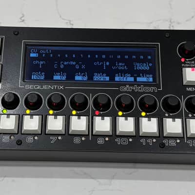 Sequentix Cirklon V1 Sequencer - Black - w CVIO upgrade, rack ear, dust cover image 1