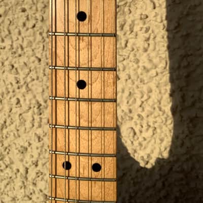 Fender Stratocaster with Maple Fretboard 1977 - Black image 11