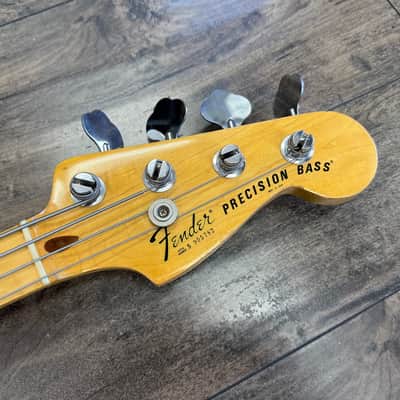 1979 Fender Precision Bass with Maple Fretboard - Natural image 8
