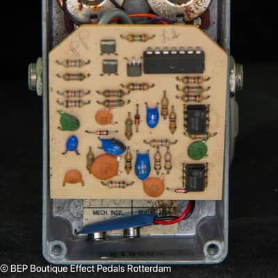 Vintage MXR Blue Box Block Logo 1977 s/n 3-008 612 as used by Jimmy Page, Rowland S Howard - Birthday Party image 9