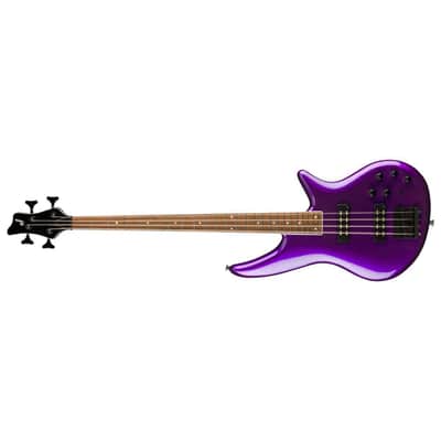Jackson X Series Spectra Bass SBX IV 4-String Right-Handed Bass Guitar with Nyatoh Body and Laurel Fingerboard (Deep Purple Metallic) image 4