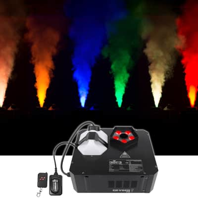 Chauvet DJ GEYSER P5 DMX Fog Machine Fogger, RGBA+UV LED Effects+Wireless Remote image 1