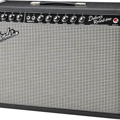 Fender '65 Deluxe Reverb Guitar Combo Amplifier image 2