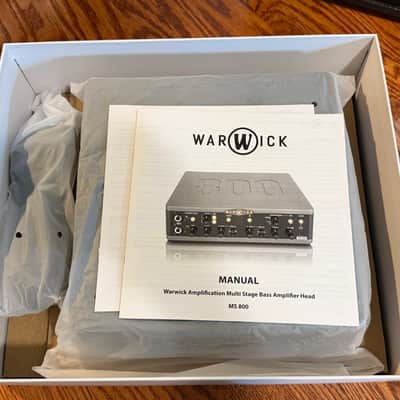 Warwick MS 800 Multi Stage Bass Amplifier Head 2026 - Black image 4
