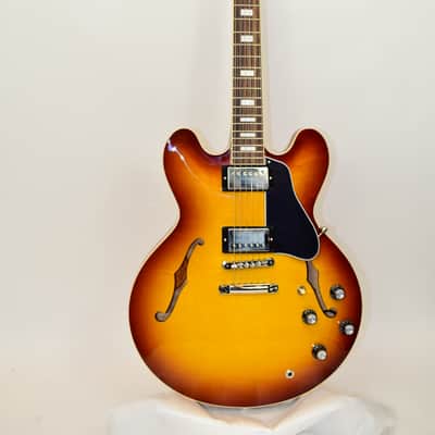 2026 Gibson ES35F00ITNH1 ES-335 Figured Electric Guitar, Rosewood Fingerboard, Iced Tea w/ Case image 2