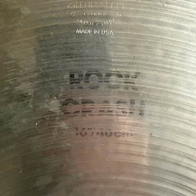 Zildjian 16" A Series Rock Crash Cymbal 1982 - 2017 Traditional image 3