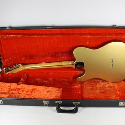 1978-1981 Extremely RARE Fender Telecaster Aztec GOLD in Original Case Vintage 1970's Tele Guitar image 2