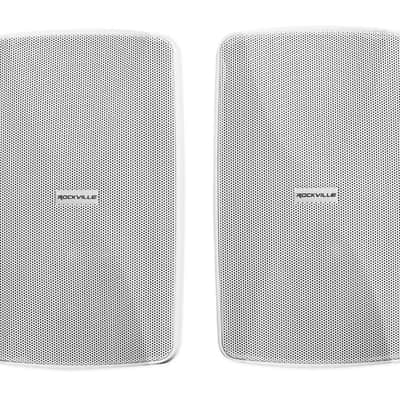 Rockville Commercial/Restaurant Amplifier Amp+2) White Wall+4) Ceiling Speakers image 12