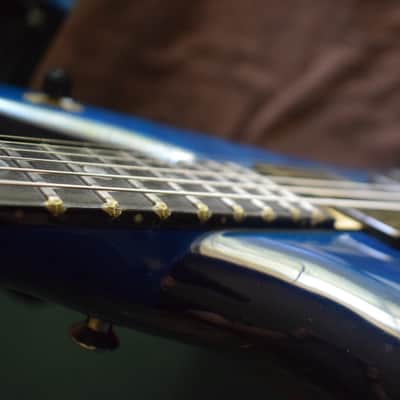 Alembic Exploiter Shaped Electrum 1984 Sapphire Blue Transparent image 11
