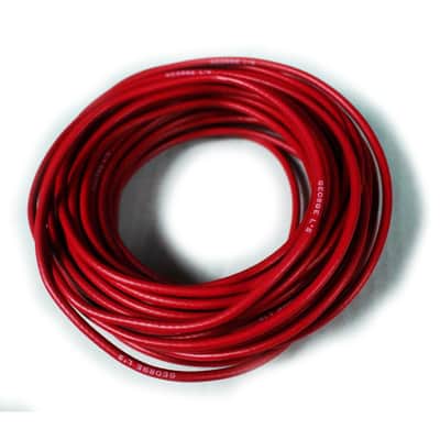 George L's .155 Instrument Cable (per foot) - Vintage Red