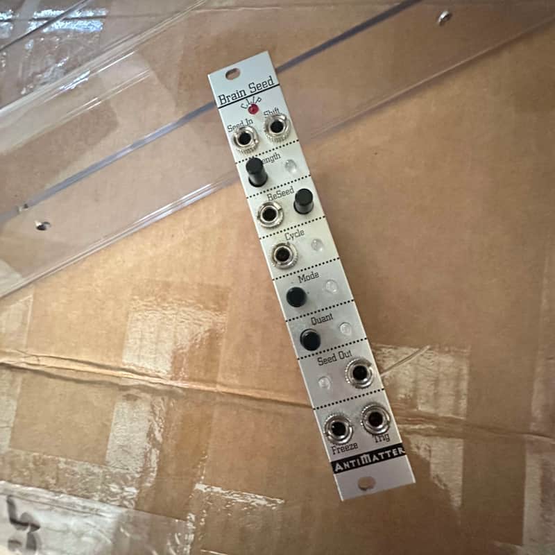 Antimatter Audio Brain Seed - Eurorack Step-Sequencer CV Recorder image 1