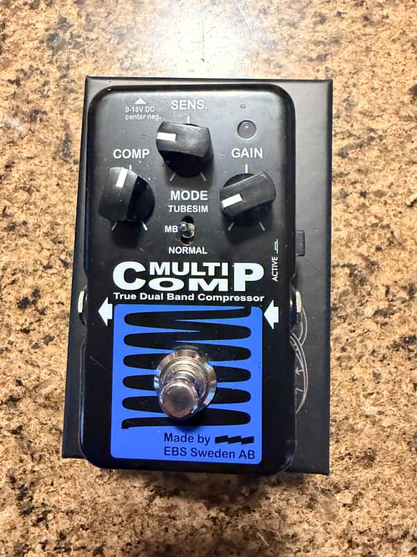 EBS MultiComp True Dual Band Compressor | Reverb