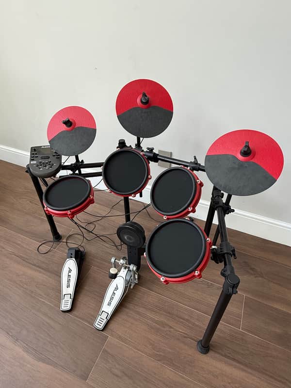 Alesis DM7X Kit Advanced Electronic Drum Set 2010s - Black image 1