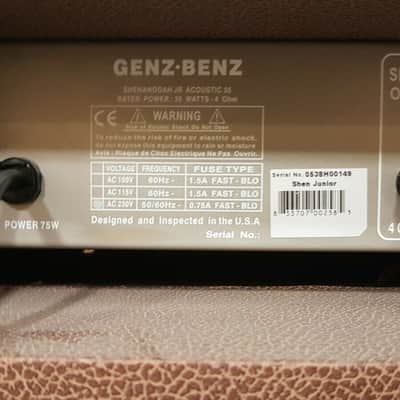 Genz Benz Shenandoah Jr 35 Watt Acoustic Amplifier image 4