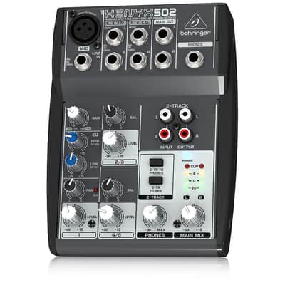 Behringer Xenyx 502 5-Input Compact Mixer