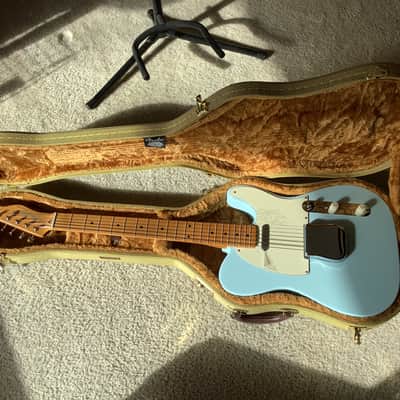 Fender Vintera '50s Telecaster with Maple Fretboard 2019 - Present - Sonic Blue image 1