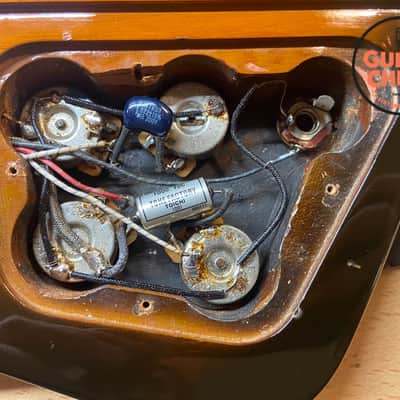 1994 Gibson Firebird V Tobacco Sunburst | Headstock Repair, Original Hard-shell Case image 9