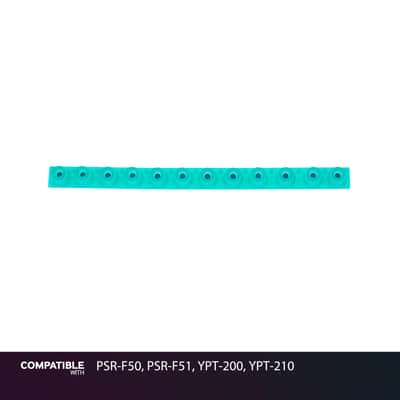 Yamaha 12-Key Rubber Contact Strip for PSR-F50, PSR-F51, YPT-200, YPT-210