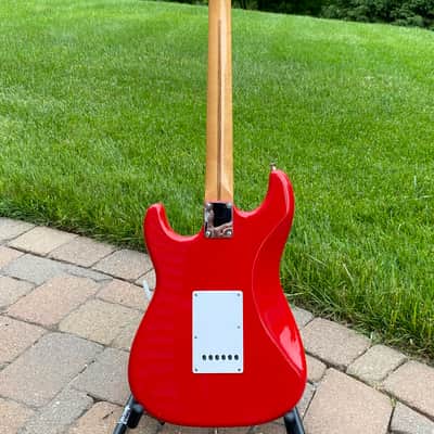 Fender Fender Stratocaster with Orig early 90's Eric Clapton Model Electronic 2000 - Red image 4