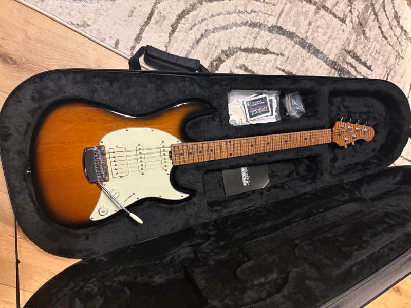 Ernie Ball Music Man Cutlass RS HSS Vintage Tobacco/Sunburst USA 2023 image 1