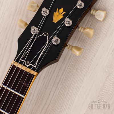 1980 Greco Super Real SA-900 335-Style Vintage Semi-Hollow Guitar Sunburst, Near-Mint w/ Maxon PAFs, Japan image 4