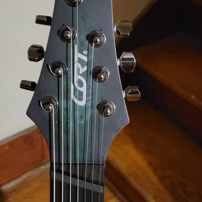 Cort KX507MS Multiscale 7-String 2022 - Present - Stardust Green image 4