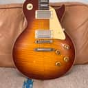 2023 Gibson Custom Shop Les Paul r9 1959 Reissue - Iced Tea VOS - "Flip Top"