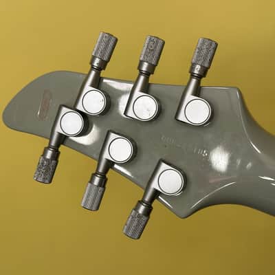 Yamaha RGXA2 2010s futuristic lightweight electric guitar - white and gray image 8