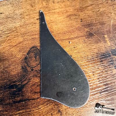 MIK Celluloid Mandolin Pickguard (1970s - Black) image 1