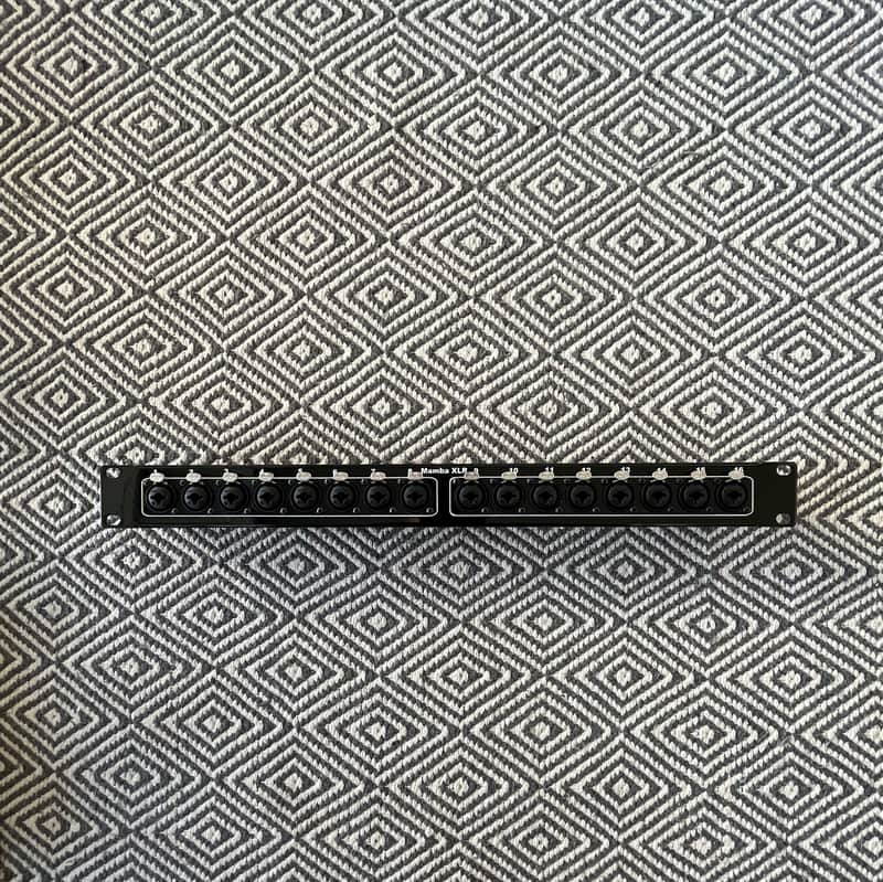 Mamba 16 XLR Combo to 16 XLR Male Patch Bay owned by Eric C. of Young the Giant image 1