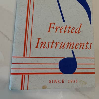 EXCELLENT ORIGINAL 1941 MARTIN GUITAR MANDOLIN ILLUSTRATED CATALOG ESTATE FIND image 7