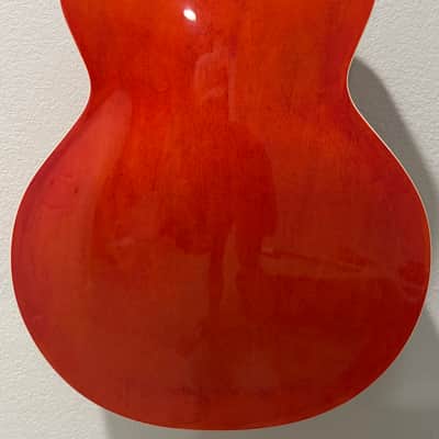 2012 Gretsch G5123B | Limited Edition Electromatic Hollowbody Bass | Orange w/ HSC image 10