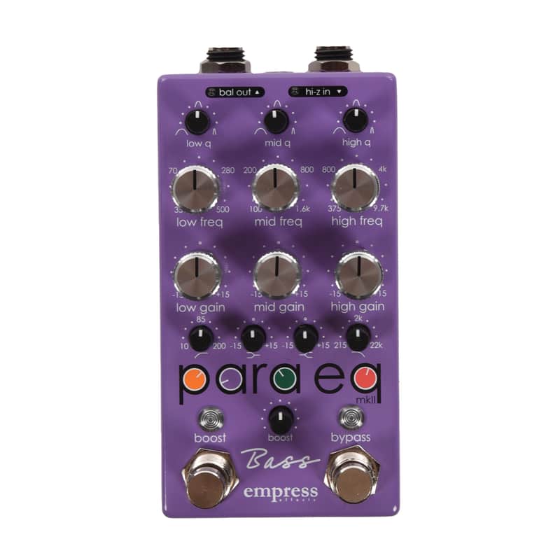 Empress ParaEQ Bass EQ & Boost Pedal image 1